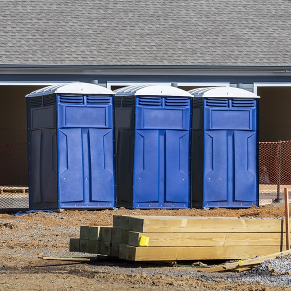 how can i report damages or issues with the portable restrooms during my rental period in Golf Florida